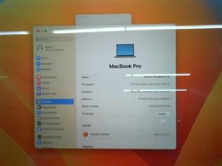 APPLE MACBOOK PRO A1707